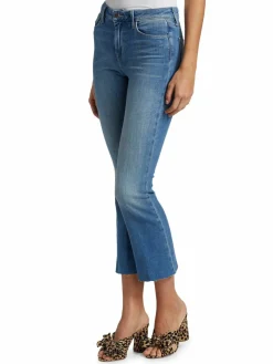 Women L'AGENCE Kendra High-Rise Cropped Flare Jeans