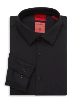 HUGO Dress Shirts|Kenno Slim Fit Dress Shirt Black