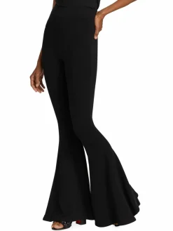 Women L'AGENCE Kiki Knit High-Waist Flare Pants