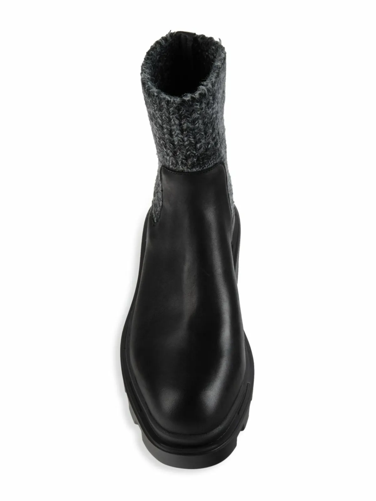 Sanctuary Knit Sock Lug Boots