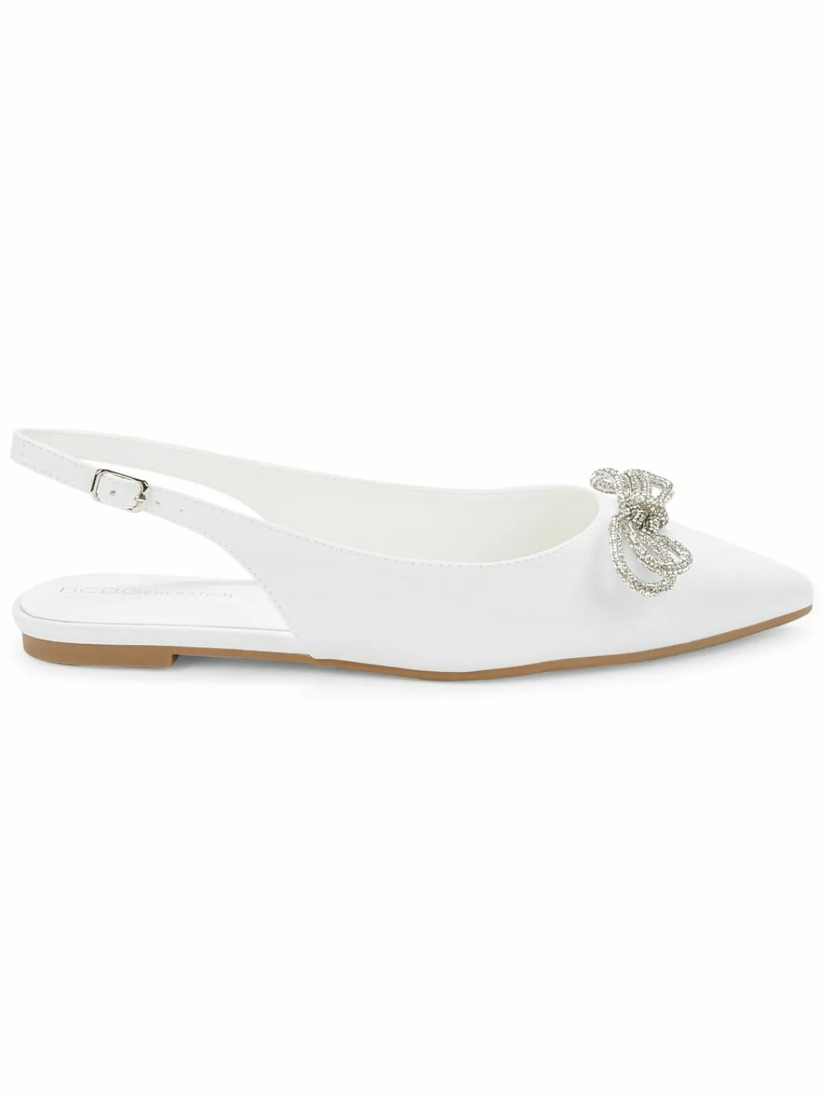 BCBGeneration Kristin Embellished Bow Ballet Flats