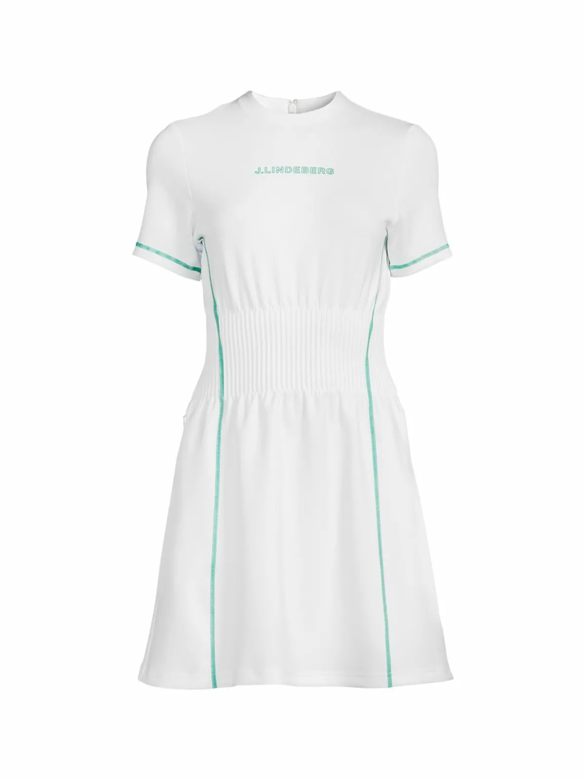Women J.Lindeberg Krystal Cinched Waist Tipped Dress