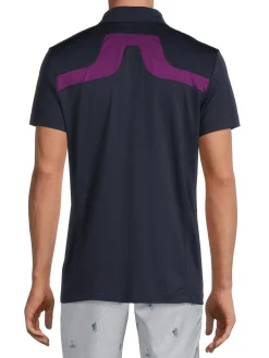 J.Lindeberg Activewear|Kv Regular Fit Polo Navy