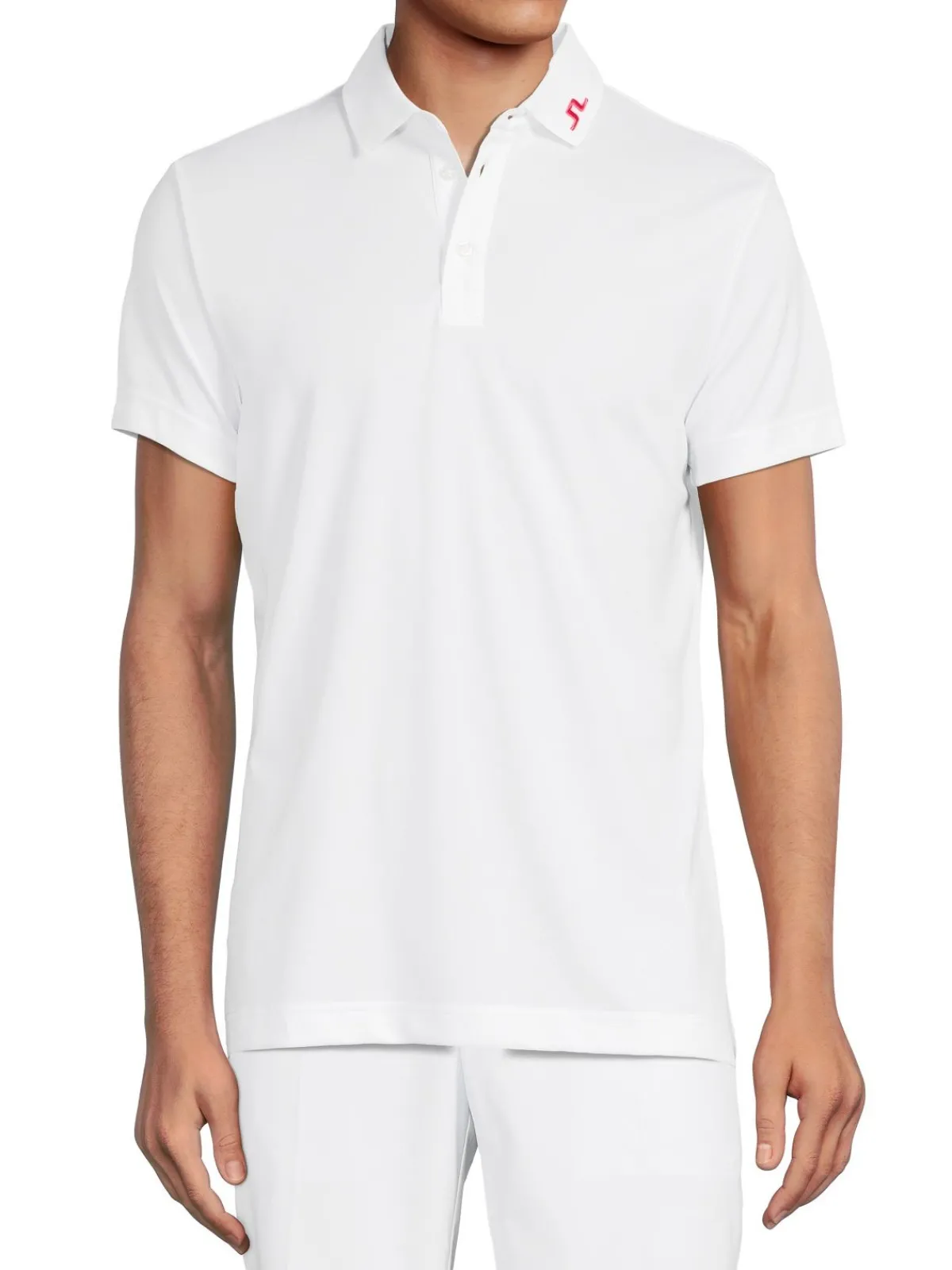 J.Lindeberg Activewear|Kv Regular Fit Polo White