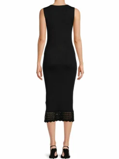 Women T Tahari Lace Hem Bodycon Dress