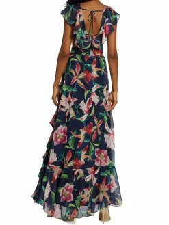 Women PatBO Laelia Ruffle Gown