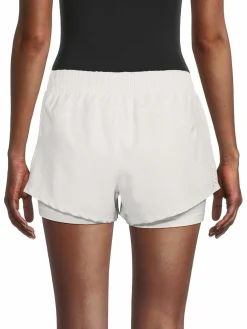 Women Spyder Layered Pull On Shorts