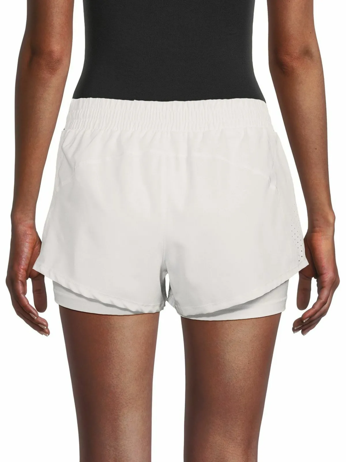 Women Spyder Layered Pull On Shorts