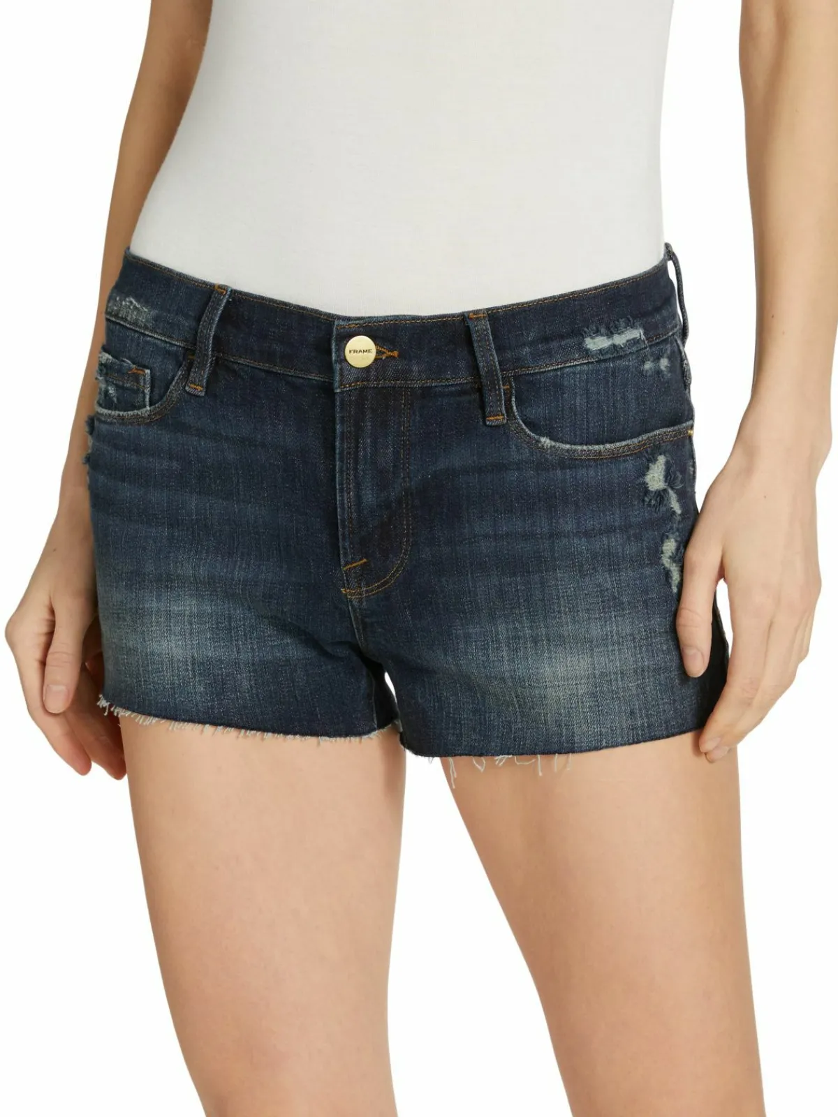 Women Frame Le Cut Off Shorts