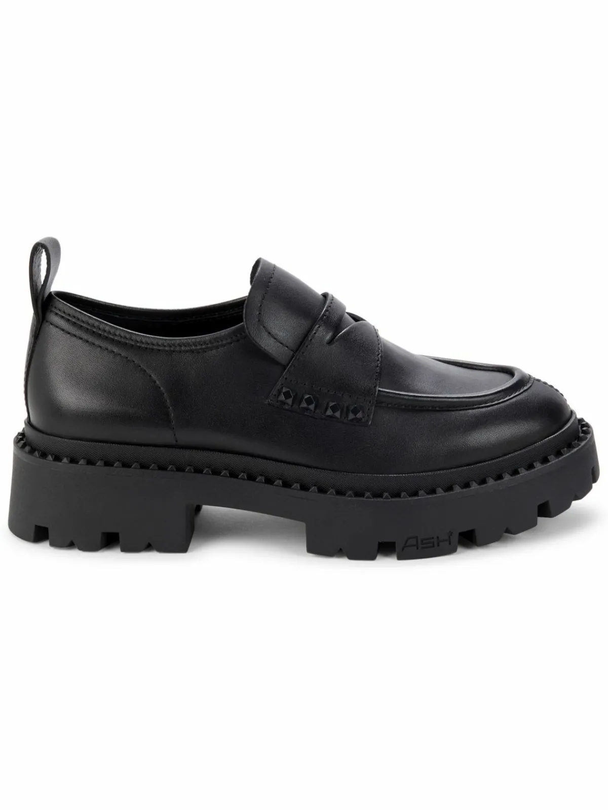 Ash Leather Penny Loafers