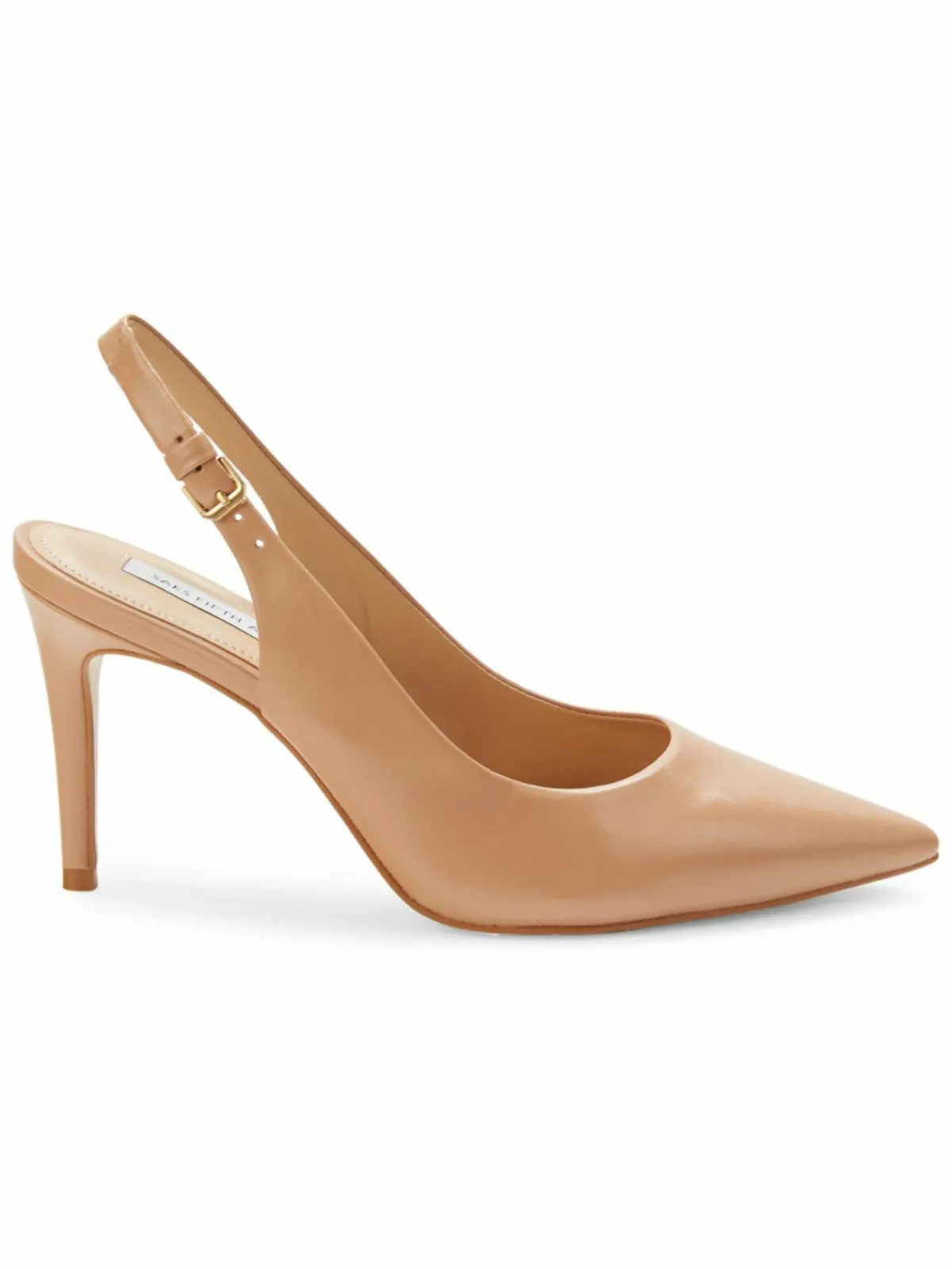 Saks Fifth Avenue Leather Slingback Pumps