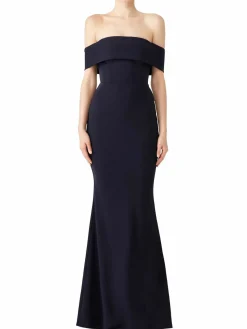 Women Katie May Legacy Off Shoulder Trumpet Gown