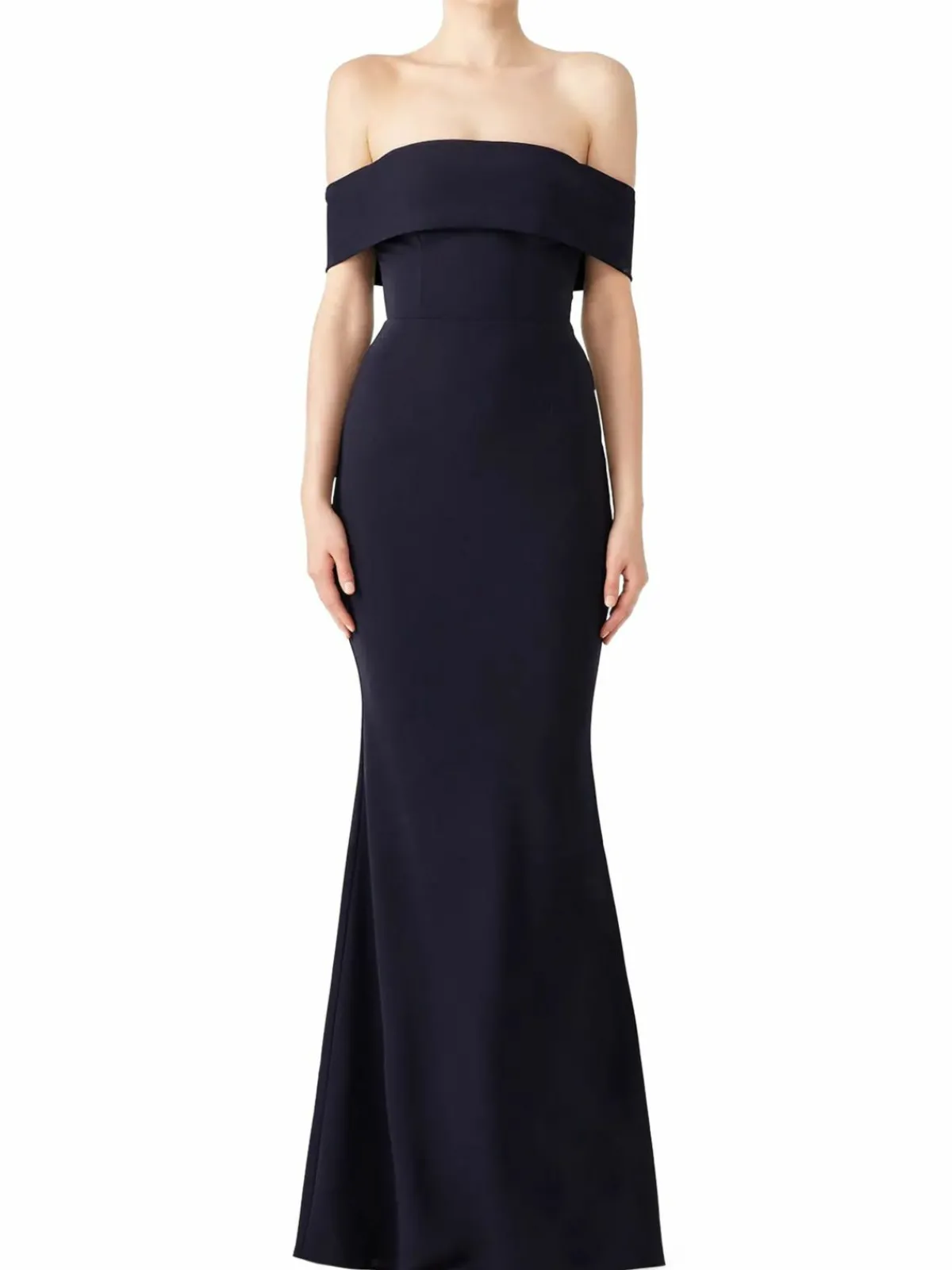 Women Katie May Legacy Off Shoulder Trumpet Gown