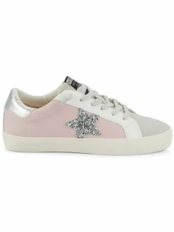 Vintage Havana Limor Star Patch Colorblock Platform Sneakers