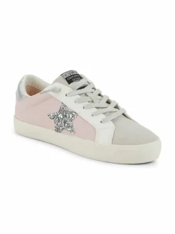Vintage Havana Limor Star Patch Colorblock Platform Sneakers