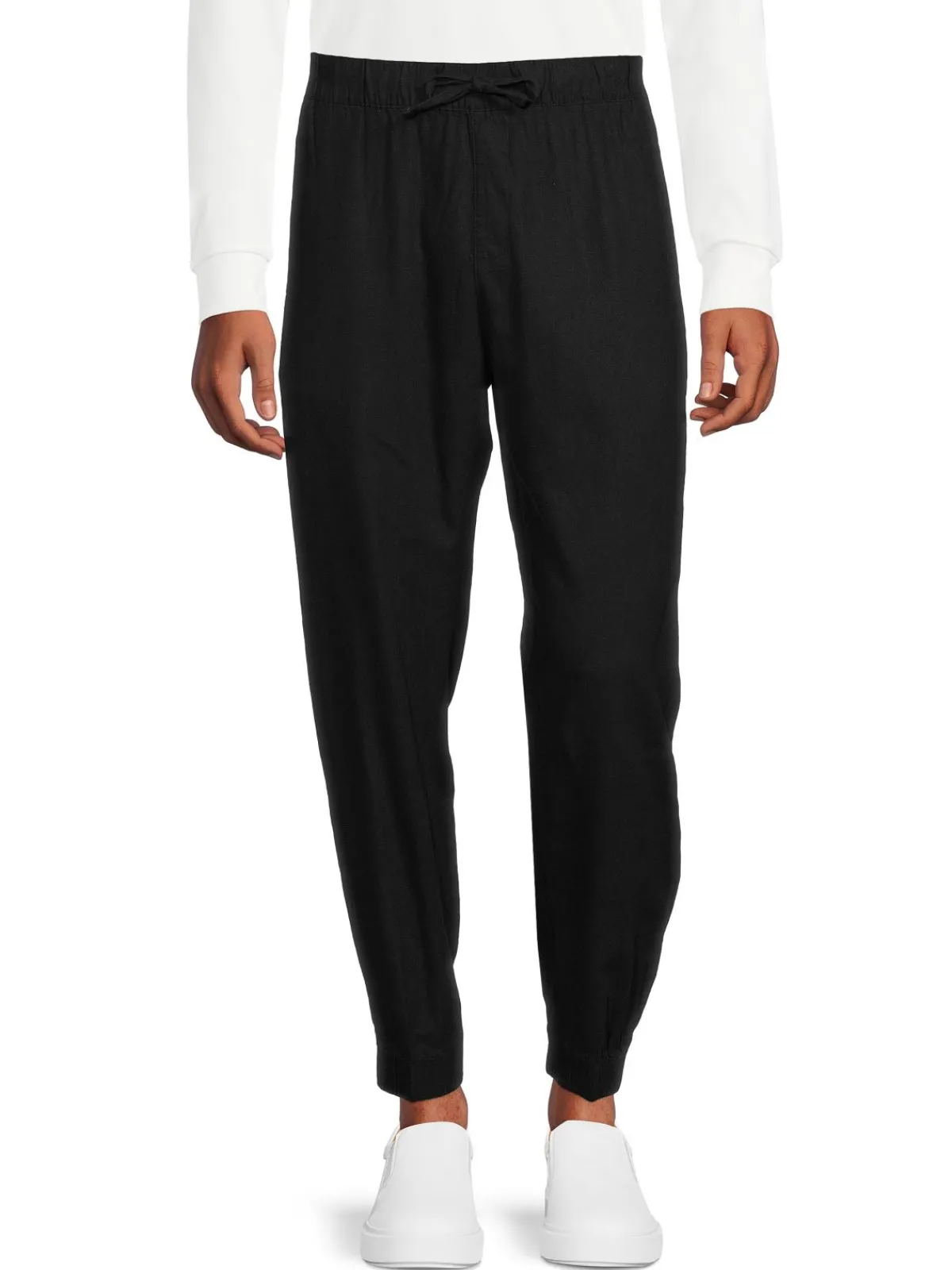 Saks Fifth Avenue Linen|Linen Blend Drawstring Joggers
