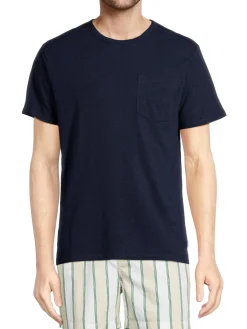 Onia Linen|Linen Blend Pocket T Shirt