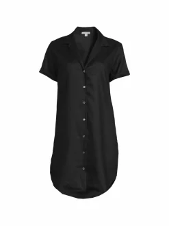 Women James Perse Linen Shirtdress
