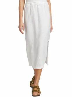 Women Onia Linen Slip Maxi Skirt