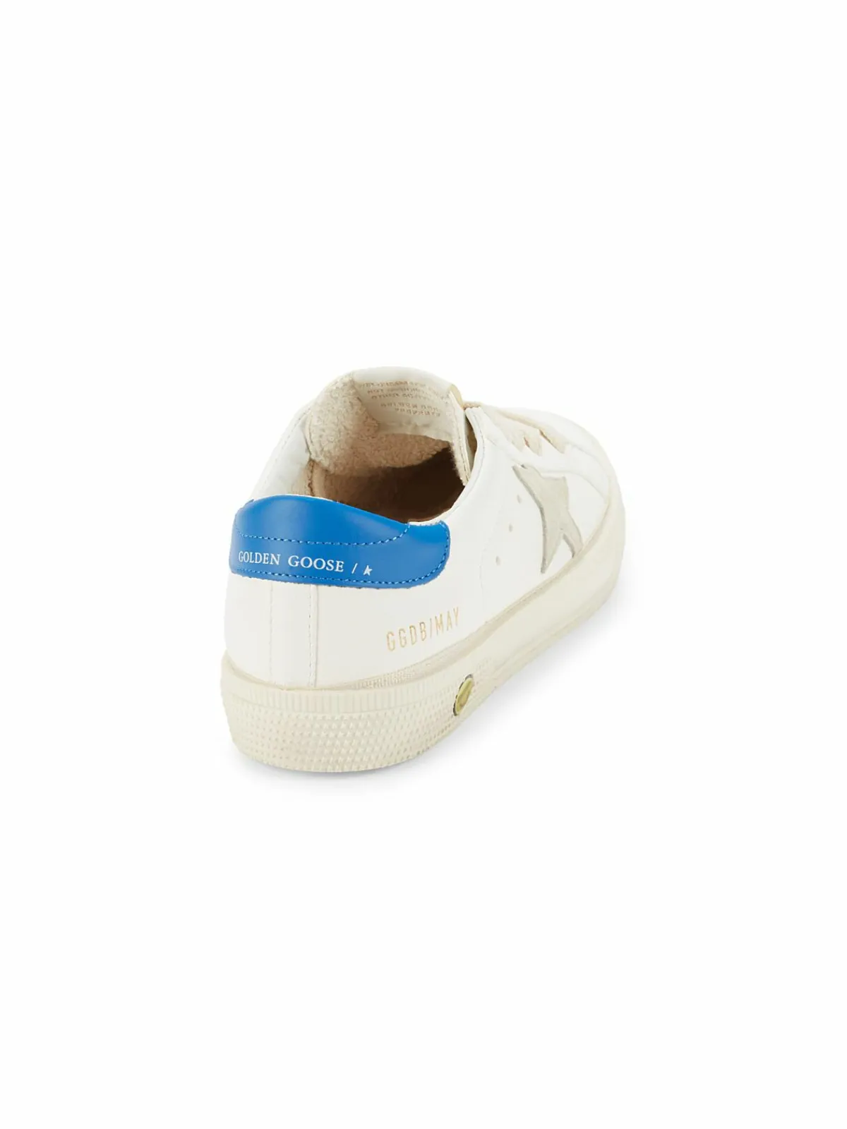 Golden Goose Little Kid's Star Patch Leather Sneakers