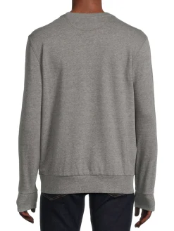 North Sails Sweatshirts & Hoodies|Logo Crewneck Sweatshirt Grey