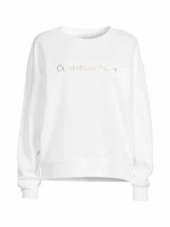 Women CK Jeans Logo Crewneck Sweatshirt