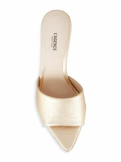 L'AGENCE Lolita Iv Lic Leather Sandals
