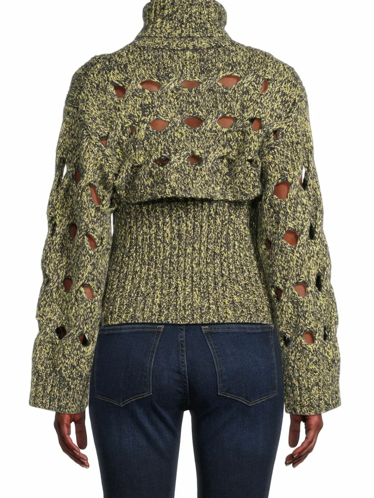 Women Jonathan Simkhai Lorrin Cable Wool Blend Sweater