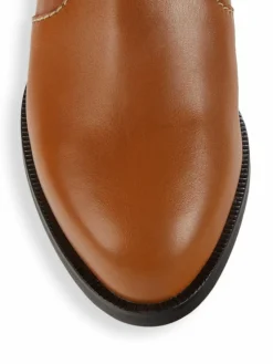 See by Chloé Lory Tassel Leather Knee High Boots