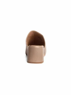Anthony Veer Lotte Block Heel Leather Mules