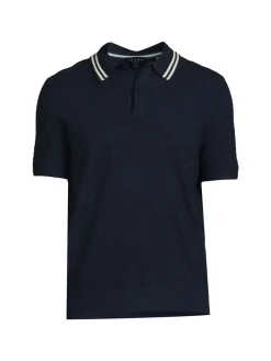 Ted Baker London Polos|Mahana Jacquard Wool Blend Sweater Polo