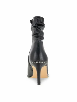 BCBGeneration Manda Studded Ruched Ankle Boots