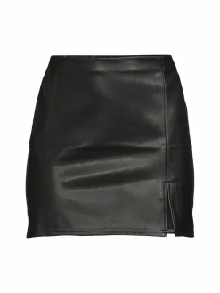 Women RD style Mara Faux Leather Mini Skirt