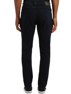 Mavi Jeans|Marcus High Rise Slim Straight Jeans Deep Sea