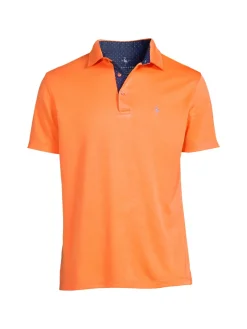 TailorByrd Polos|Melange Contrast Polo