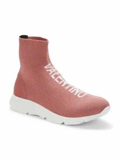 Valentino by Mario Valentino Melissa Logo Sock Sneakers