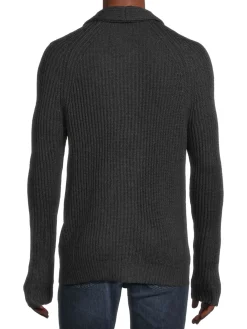 Saks Fifth Avenue Sweaters|Merino Wool Blend Shawl Cardigan