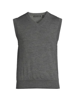 Saks Fifth Avenue Sweaters|Merino Wool Blend Sweater Vest