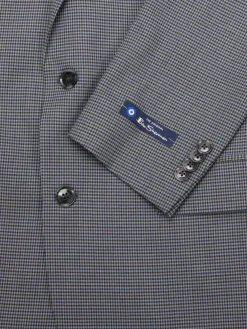 Ben Sherman Blazers & Sportcoats|Micro Check Sportcoat Grey