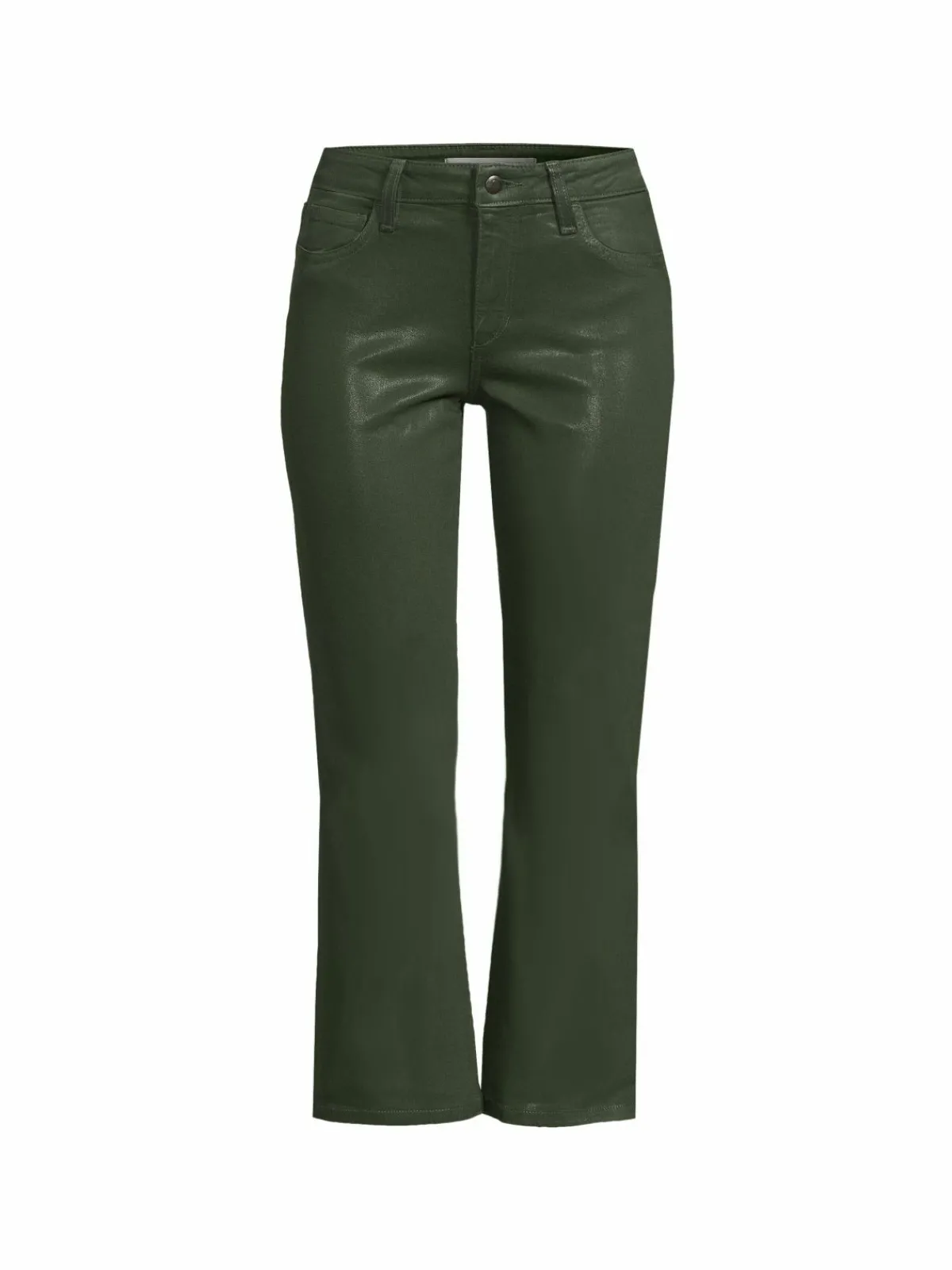 Women Joe's Jeans Mid Rise Coated Cropped Jeans