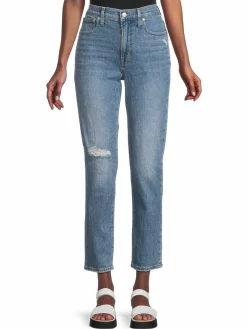 Women Madewell Mid Rise Perfect Vintage Jean