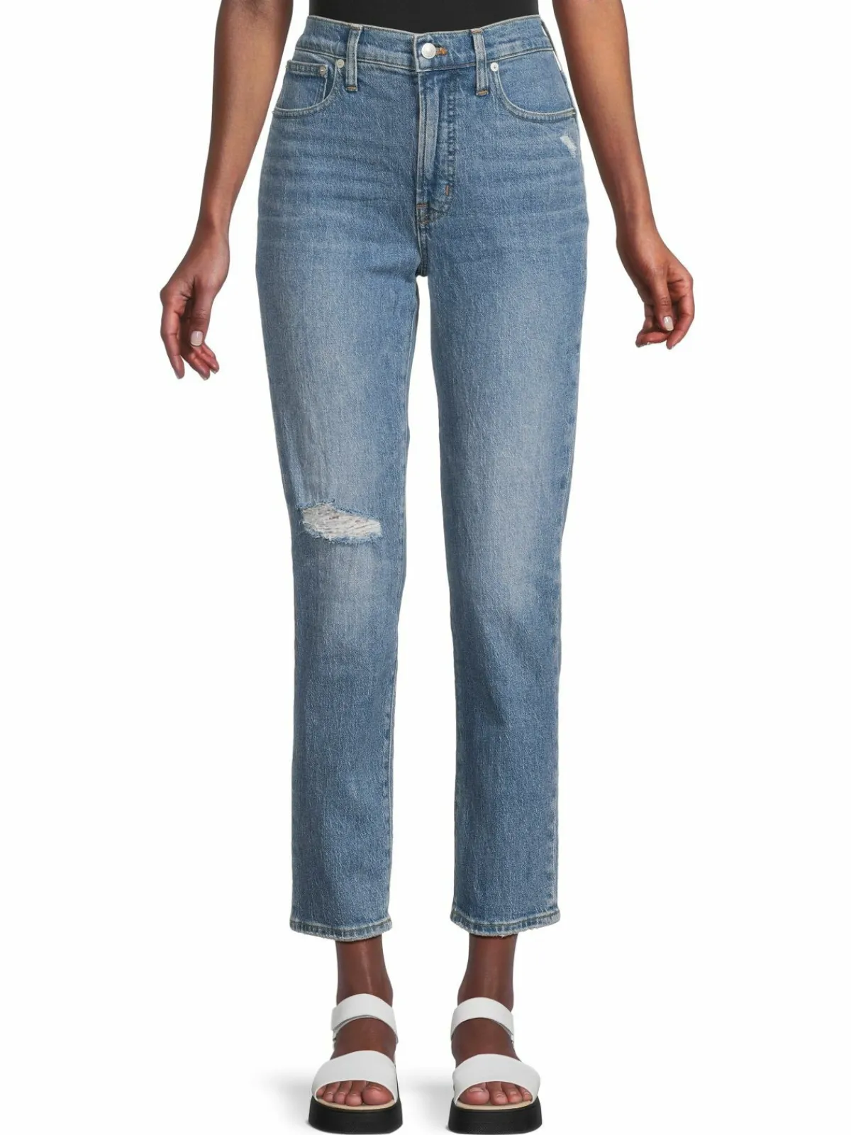 Women Madewell Mid Rise Perfect Vintage Jean