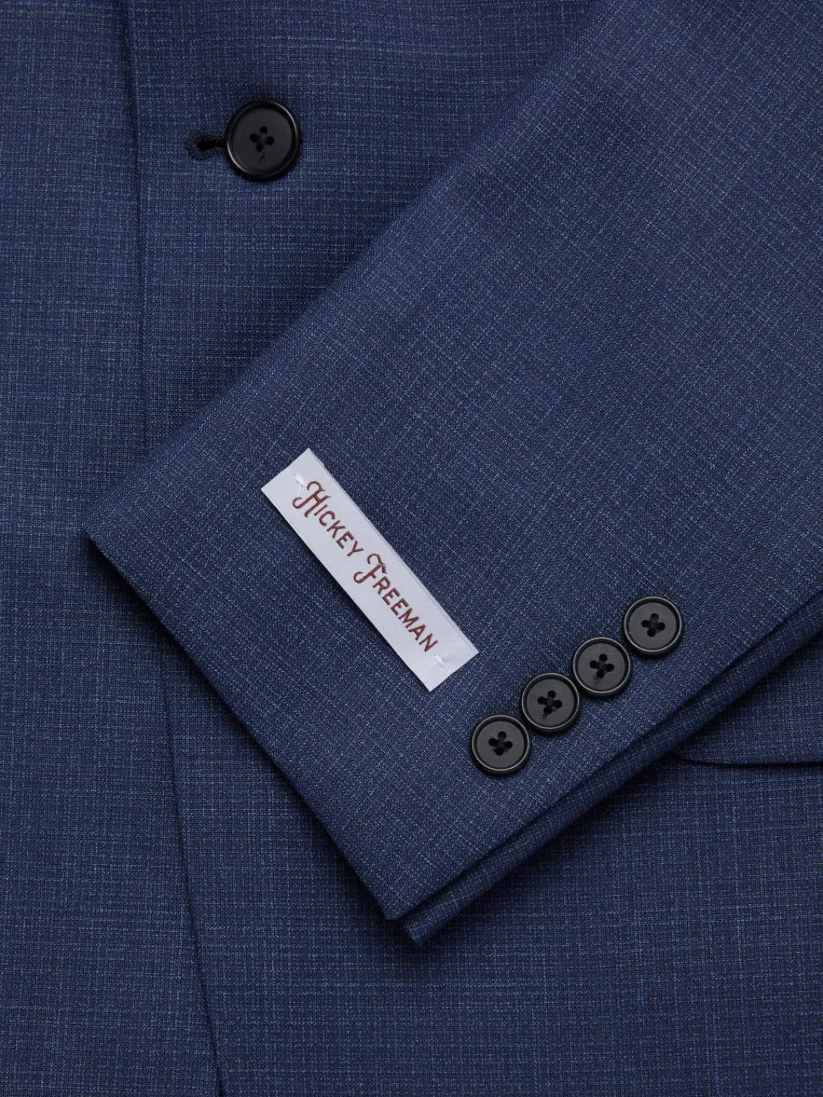 Hickey Freeman Blazers & Sportcoats|Milburn Notch Lapel Wool Blazer Navy