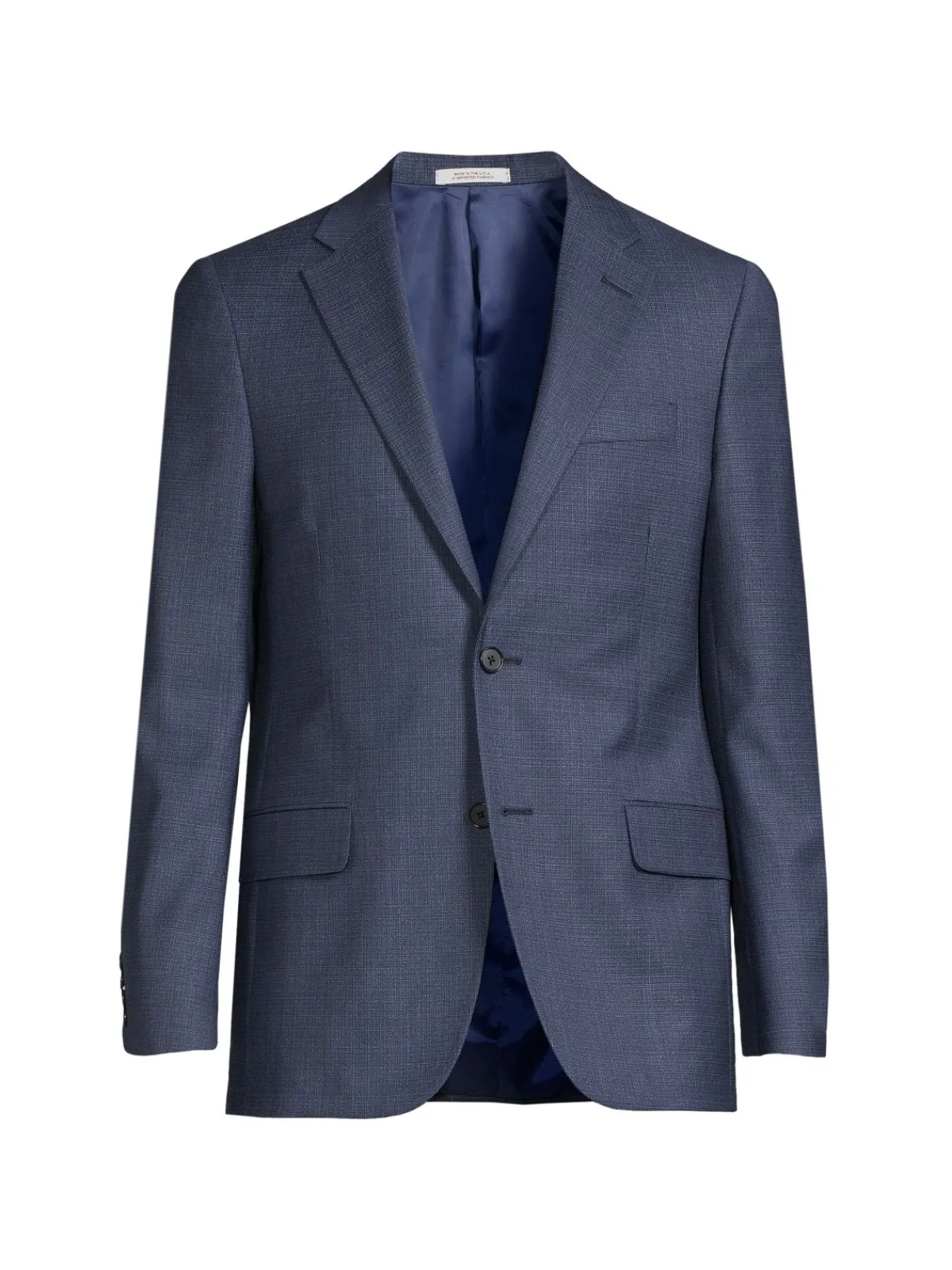 Hickey Freeman Blazers & Sportcoats|Milburn Notch Lapel Wool Blazer Navy