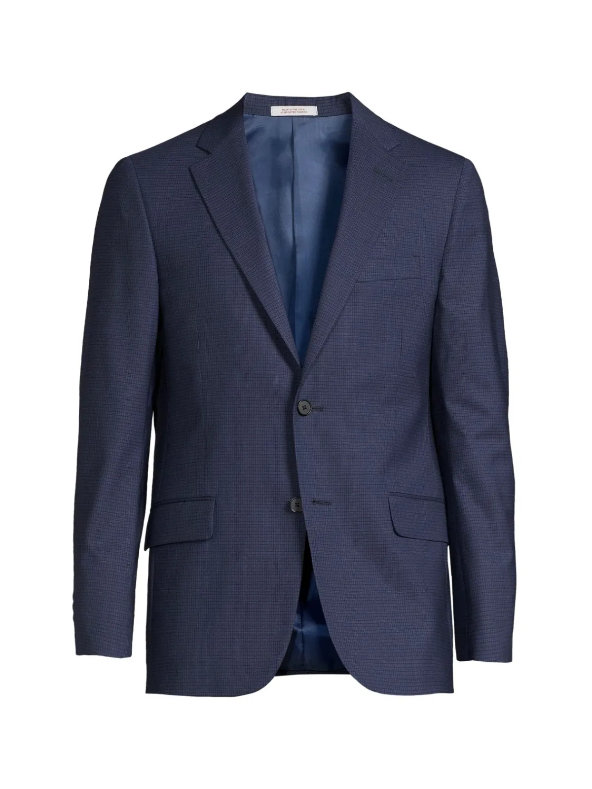 Hickey Freeman Blazers & Sportcoats|Milburn Notch Lapel Wool Blazer Blue