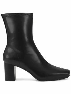 Aerosoles Miley Snakeskin-Embossed Faux Leather Boots