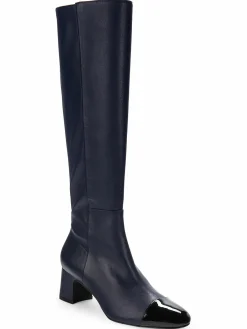 Stuart Weitzman Milla Cap Toe Knee High Boots