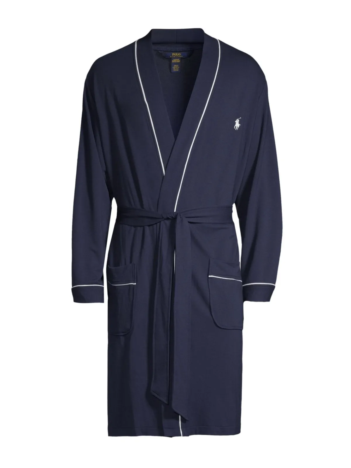 Polo Ralph Lauren Loungewear, Sleepwear & Robes|Mini Terry Logo Bath Robe Cruise Navy