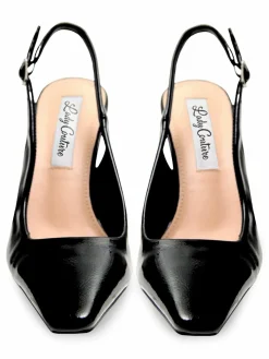 Lady Couture Mistic Flare Heel Slingback Pumps