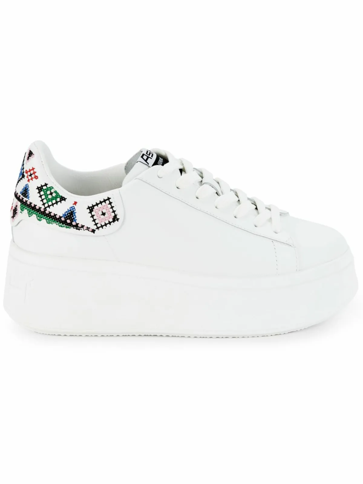 Ash Moby Ethnic Leather Sneakers